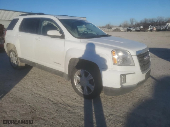 2017 GMC Terrain SLE with VIN 2GKFLNE36H6205945, listed as a Copart auction lot 42833745 with 121,014 mi miles and Salvage Title. Bid and sale history available at carsss.com. Image 4.