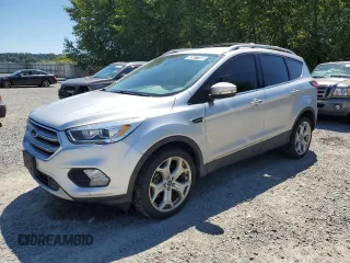 2019 Ford Escape Titanium with VIN 1FMCU0J92KUB62184, listed as a Copart auction lot 63027765 with 136,005 mi miles and Clean title. Bid and sale history available at DreamBid. Image 1.