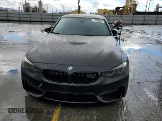 2015 BMW M3 with VIN WBS3C9C51FP805725, listed as a Copart auction lot 73618122 with 77,864 mi miles. Bid and sale history available at carsss.com. Image 5.