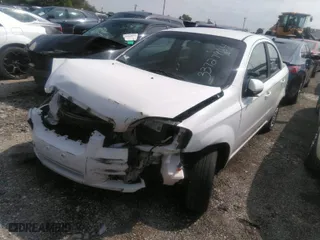 2011 Chevrolet Aveo LT w/1LT with VIN KL1TD5DE4BB128342, listed as a IAAI auction lot 33727964 with 1 mi miles. Bid and sale history available at carsss.com. Image 2.