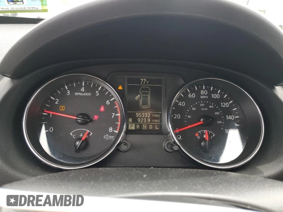 2015 Nissan Rogue S z VIN JN8AS5MV5FW768049, wystawiony jako Copart lot #58353925 z przebiegiem 95 332 mil mil oraz Szkoda całkowita • Salvage title. Historia ofert i sprzedaży dostępna na DreamBid. Obrazek 9.