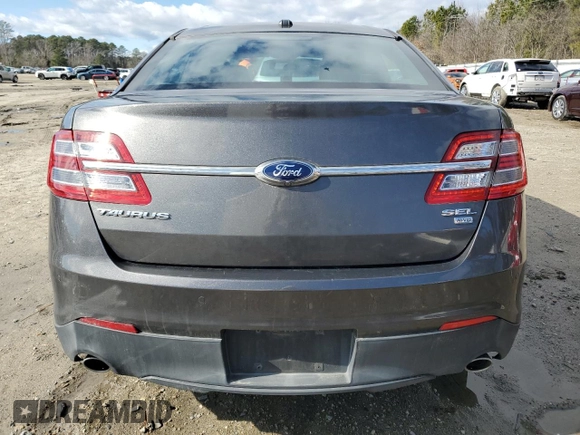 2015 Ford Taurus SEL with VIN 1FAHP2H86FG115860, listed as a Copart auction lot 43218065 with 99,548 mi miles and Salvage Title. Bid and sale history available at DreamBid. Image 6.