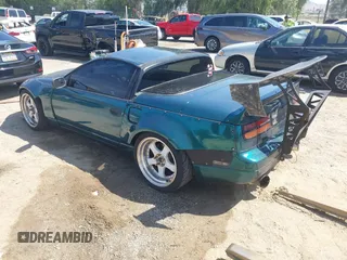 1993 Nissan 300ZX z VIN JN1RZ27H4PX001807, wystawiony jako IAAI lot #42160056 z przebiegiem 132 863 mil mil oraz . Historia ofert i sprzedaży dostępna na DreamBid. Obrazek 3.