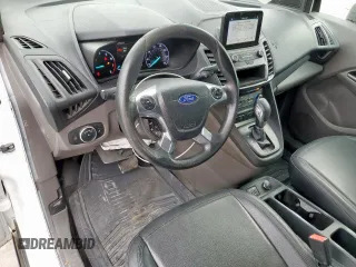 2020 Ford Transit Connect XL with VIN NM0LS7E2XL1435968, listed as a Copart auction lot 57606555 with 62,596 mi miles and Salvage title. Bid and sale history available at DreamBid. Image 8.