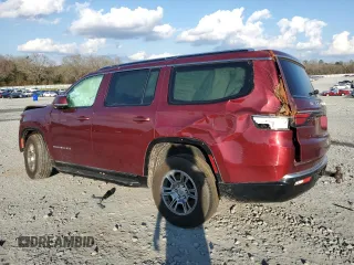 2022 Jeep Grand Wagoneer with VIN 1C4SJUAT7NS217837, listed as a Copart auction lot 44612125 with 29,191 mi miles and Salvage title. Bid and sale history available at DreamBid. Image 2.