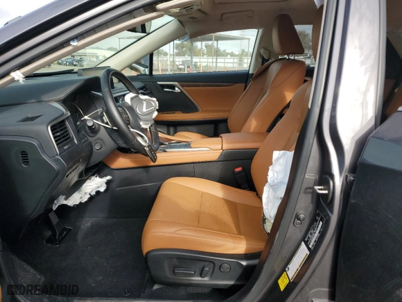 2022 Lexus RX with VIN JTJHGKFA9N2027846, listed as a Copart auction lot 47884845 with 29,258 mi miles and Salvage Title. Bid and sale history available at carsss.com. Image 7.