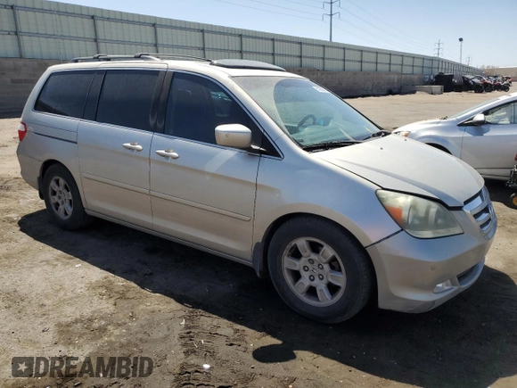 2006 Honda Odyssey TOURING with VIN 5FNRL38816B115422, listed as a Copart auction lot 51905665 with 220,574 mi miles and Clean Title. Bid and sale history available at carsss.com. Image 4.