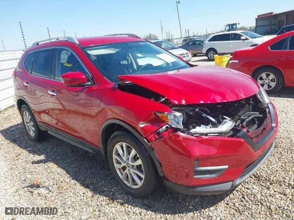 2017 Nissan Rogue SL with VIN JN8AT2MT1HW134475, listed as a IAAI auction lot 41762159 with 163,689 mi miles. Bid and sale history available at carsss.com. Image 1.