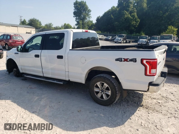 2017 Ford F-150 XL with VIN 1FTFW1EF7HFA90798, listed as a Copart auction lot 61492225 with 71,125 mi miles and Salvage title. Bid and sale history available at DreamBid. Image 2.