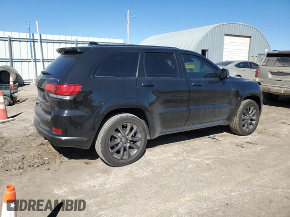 2019 Jeep Grand Cherokee High Altitude with VIN 1C4RJFCG5KC639198, listed as a Copart auction lot 46279795 with 75,359 mi miles and Salvage title. Bid and sale history available at DreamBid. Image 3.