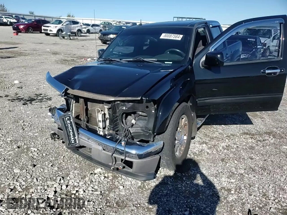2012 GMC Canyon SLE2 with VIN 1GTH6PFE5C8166338, listed as a Copart auction lot 80087584 with 83,745 mi miles and Salvage Title. Bid and sale history available at carsss.com. Image 11.