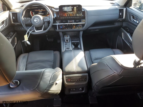 2022 Nissan Pathfinder Platinum with VIN 5N1DR3DK5NC202211, listed as a Copart auction lot 48117015 with 52,457 mi miles and Salvage Title. Bid and sale history available at carsss.com. Image 8.