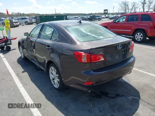 2012 Lexus IS 250 with VIN JTHCF5C22C5058607, listed as a IAAI auction lot 42055154 with 205,661 mi miles and . Bid and sale history available at DreamBid. Image 3.