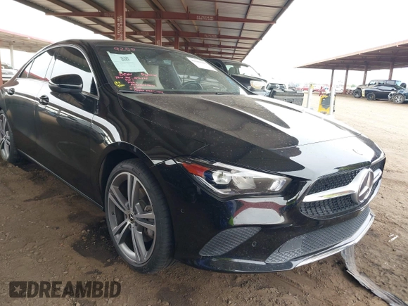 2020 Mercedes-Benz CLA 250 with VIN W1K5J4HB9LN092495, listed as a IAAI auction lot 42381587 with 59,860 mi miles and . Bid and sale history available at DreamBid. Image 6.