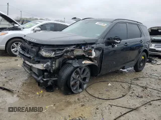 2023 Land Rover Discovery Sport SE with VIN SALCP2FX3PH920542, listed as a Copart auction lot 43056705 with 83,095 mi miles and Salvage Title. Bid and sale history available at carsss.com. Image 1.