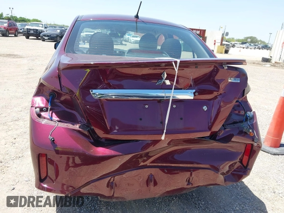 2024 Mitsubishi Mirage ES with VIN ML32FUFJ2RHF11096, listed as a IAAI auction lot 42081913 with 5,318 mi miles and . Bid and sale history available at DreamBid. Image 17.