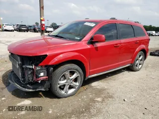 2017 Dodge Journey Crossroad Plus with VIN 3C4PDCGB9HT683570, listed as a Copart auction lot 61222025 with 113,842 mi miles and Salvage title. Bid and sale history available at DreamBid. Image 1.