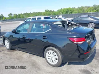 2020 Nissan Sentra S with VIN 3N1AB8BV4LY205923, listed as a IAAI auction lot 42060259 with 49,412 mi miles. Bid and sale history available at carsss.com. Image 3.