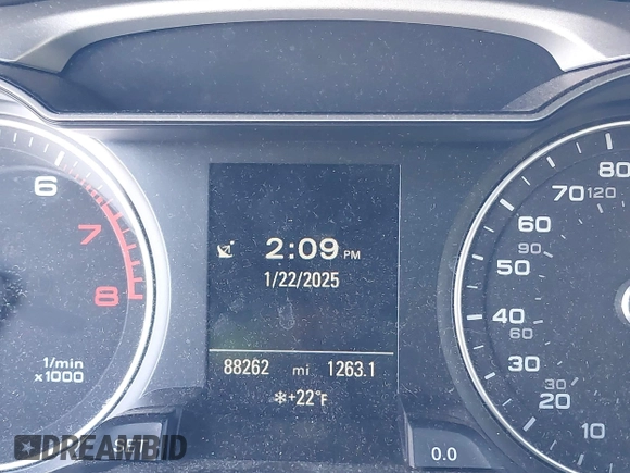2016 Audi A4 Premium Plus with VIN WAUFFAFL6GN001664, listed as a IAAI auction lot 41402527 with 88,262 mi miles. Bid and sale history available at carsss.com. Image 15.