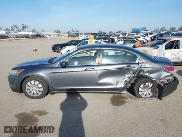 2010 Honda Accord LX with VIN 1HGCP2F35AA051786, listed as a IAAI auction lot 42334197 with 162,996 mi miles and . Bid and sale history available at DreamBid. Image 14.
