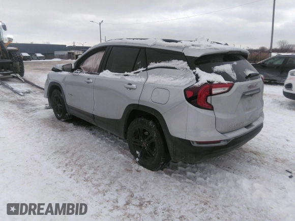 2022 GMC Terrain AT4 with VIN 3GKALYEV8NL238692, listed as a IAAI auction lot 41600473 with 35,768 mi miles and . Bid and sale history available at DreamBid. Image 3.