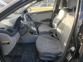 2014 Hyundai Accent GS with VIN KMHCT5AE8EU165981, listed as a Copart auction lot 88090345 with 160,648 mi miles and Salvage title. Bid and sale history available at DreamBid. Image 7.