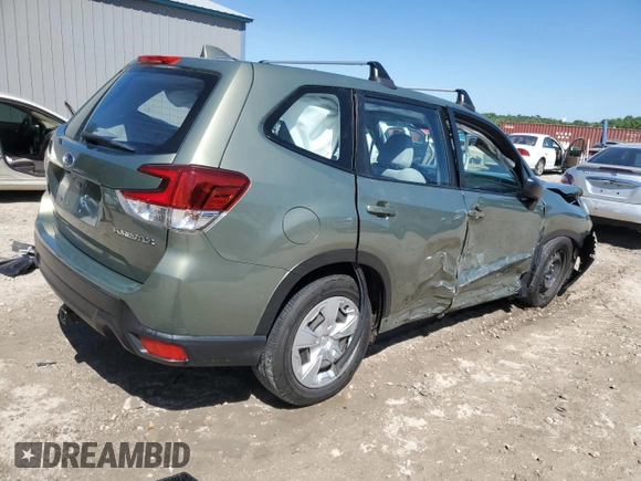 2021 Subaru Forester with VIN JF2SKAAC8MH412953, listed as a Copart auction lot 52617455 with 31,330 mi miles and Non repairable. Bid and sale history available at DreamBid. Image 3.