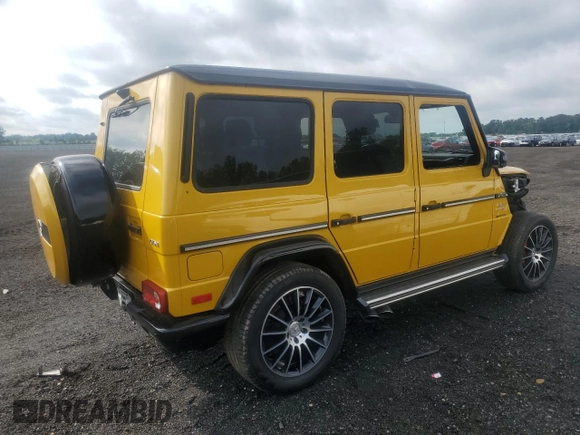 2017 Mercedes-Benz G 63 AMG with VIN WDCYC7DF0HX263541, listed as a Copart auction lot 61446875 with 54,680 mi miles and Salvage title. Bid and sale history available at DreamBid. Image 3.