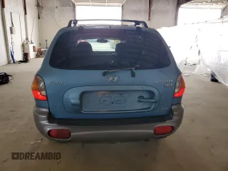 2003 Hyundai Santa Fe LX with VIN KM8SC73E13U559968, listed as a Copart auction lot 49470165 with 103,900 mi miles and Salvage Title. Bid and sale history available at carsss.com. Image 6.
