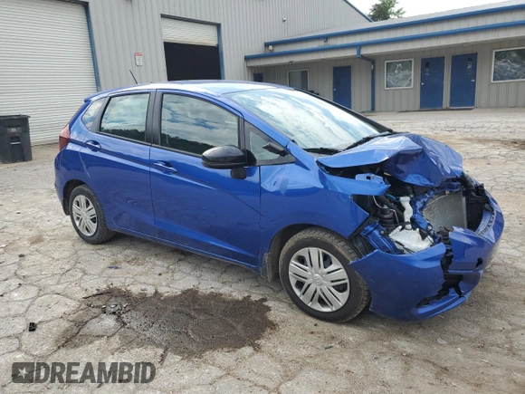 2020 Honda Fit LX with VIN 3HGGK5H49LM703516, listed as a Copart auction lot 58334085 with 58,986 mi miles and Salvage title. Bid and sale history available at DreamBid. Image 4.