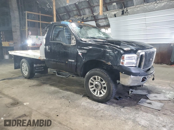 2006 Ford F-350 XL with VIN 1FTWF31P26ED59089, listed as a Copart auction lot 47406855 with 197,393 mi miles and Salvage title. Bid and sale history available at DreamBid. Image 4.