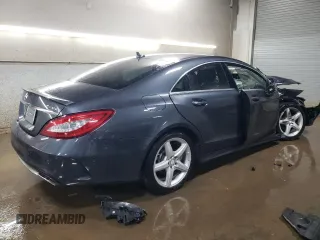 2015 Mercedes-Benz CLS 400 with VIN WDDLJ6HB0FA145504, listed as a Copart auction lot 86002954 with 69,568 mi miles and Salvage title. Bid and sale history available at DreamBid. Image 3.