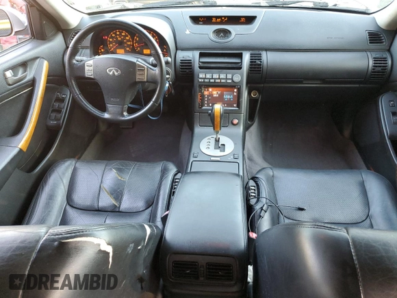 2003 Infiniti G35 w/Leather with VIN JNKCV51EX3M318774, listed as a Copart auction lot 76912684 with 173,249 mi miles and Salvage Title. Bid and sale history available at DreamBid. Image 8.