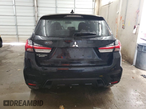 2020 Mitsubishi Outlander ES with VIN JA4AP3AU6LU013992, listed as a Copart auction lot 53069615 with 13,815 mi miles and Salvage title. Bid and sale history available at DreamBid. Image 6.