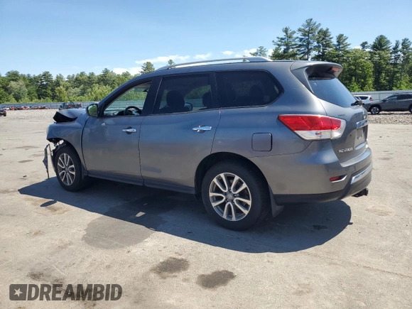 2016 Nissan Pathfinder SL with VIN 5N1AR2MM2GC633381, listed as a Copart auction lot 65333455 with Not provided miles and Clean title. Bid and sale history available at DreamBid. Image 2.