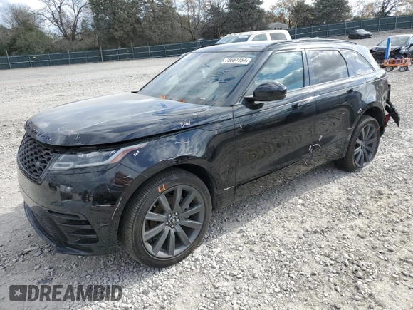 2018 Land Rover Range Rover Velar R-Dynamic HSE with VIN SALYM2RX5JA750002, listed as a Copart auction lot 78661154 with 63,178 mi miles and Salvage Title. Bid and sale history available at carsss.com. Image 1.
