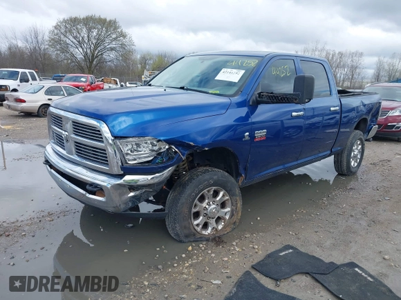 2011 Ram 2500 Big Horn with VIN 3D7UT2CL2BG534034, listed as a IAAI auction lot 42144252 with 187,766 mi miles and . Bid and sale history available at DreamBid. Image 2.