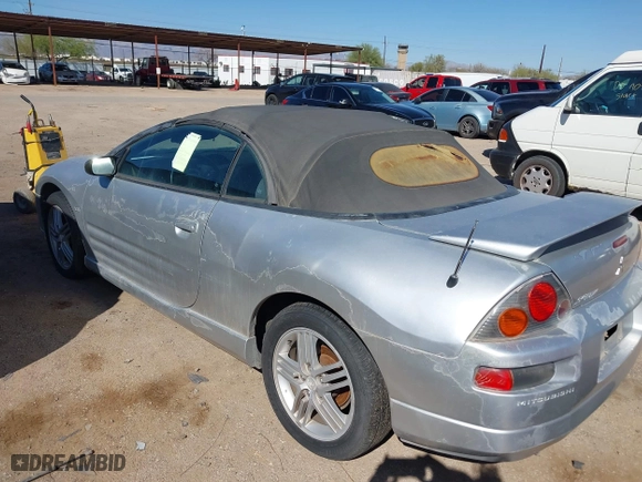 2004 Mitsubishi Eclipse GT with VIN 4A3AE55H74E038882, listed as a IAAI auction lot 41812206 with 160,148 mi miles. Bid and sale history available at carsss.com. Image 3.