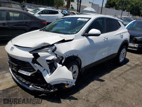 2025 Buick Encore GX Preferred with VIN KL4AMBSL1SB143276, listed as a Copart auction lot 63394905 with 9,410 mi miles and Salvage title. Bid and sale history available at DreamBid. Image 1.