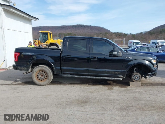 2016 Ford F-150 XLT with VIN 1FTEW1EF0GFB46896, listed as a IAAI auction lot 41666886 with 156,895 mi miles and . Bid and sale history available at carsss.com. Image 14.