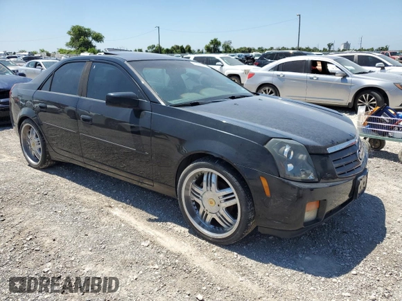 2003 Cadillac CTS with VIN 1G6DM57N830128126, listed as a Copart auction lot 60842444 with 0 mi miles and Clean Title. Bid and sale history available at carsss.com. Image 4.