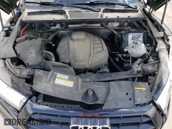 2019 Audi Q5 Premium Plus with VIN WA1BNAFY1K2066474, listed as a Copart auction lot 55481595 with 70,268 mi miles and Salvage title. Bid and sale history available at DreamBid. Image 12.