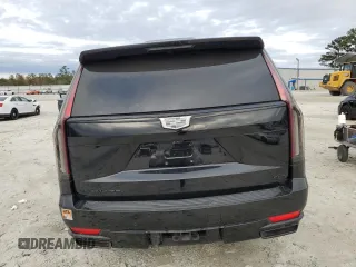 2022 Cadillac Escalade ESV Sport Platinum with VIN 1GYS4RKL5NR333865, listed as a Copart auction lot 80776844 with 71,297 mi miles and Salvage title. Bid and sale history available at DreamBid. Image 6.
