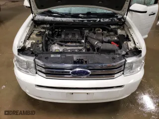 2010 Ford Flex SEL with VIN 2FMGK5CC6ABA58444, listed as a Copart auction lot 49276275 with 111,430 mi miles and Salvage Title. Bid and sale history available at carsss.com. Image 12.