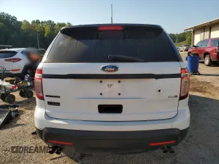 2013 Ford Utility Police Interceptor with VIN 1FM5K8AR0DGB63879, listed as a Copart auction lot 82241054 with 124,768 mi miles and Salvage Title. Bid and sale history available at carsss.com. Image 6.