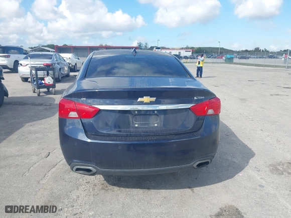 2018 Chevrolet Impala Premier with VIN 2G1125S31J9177076, listed as a IAAI auction lot 41543054 with 102,630 mi miles. Bid and sale history available at carsss.com. Image 16.