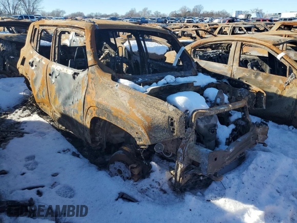 2017 Jeep Renegade Trailhawk z VIN ZACCJBCBXHPE80394, wystawiony jako Copart lot #78080704 z przebiegiem Nie podano mil oraz Szkoda całkowita • Salvage title. Historia ofert i sprzedaży dostępna na DreamBid. Obrazek 4.