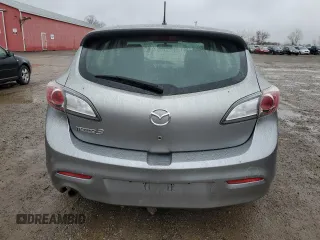 2011 Mazda 3 GX with VIN JM1BL1KF3B1457051, listed as a Copart auction lot 80745404 with 168,979 mi miles and Clean Title. Bid and sale history available at carsss.com. Image 6.