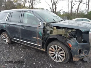 2021 GMC Yukon Denali with VIN 1GKS2DKL8MR382804, listed as a IAAI auction lot 41903616 with 35,296 mi miles. Bid and sale history available at carsss.com. Image 6.