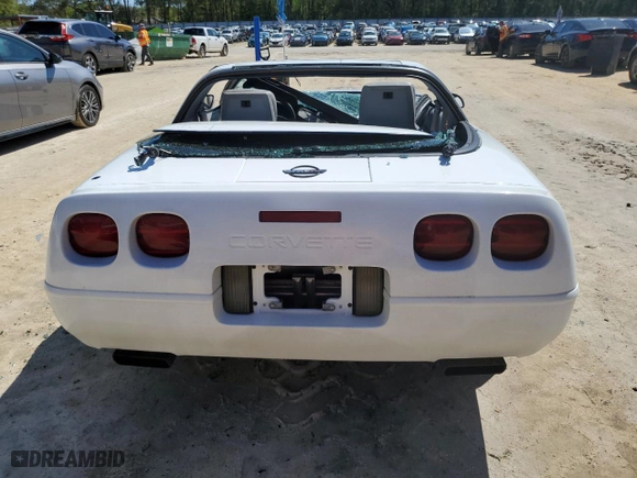 1992 Chevrolet Corvette with VIN 1G1YY23P6N5110277, listed as a Copart auction lot 48866515 with 52,353 mi miles and Salvage Title. Bid and sale history available at carsss.com. Image 6.